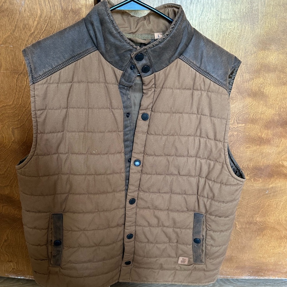 RedHead Bass Pro Brown Quilted Vest
